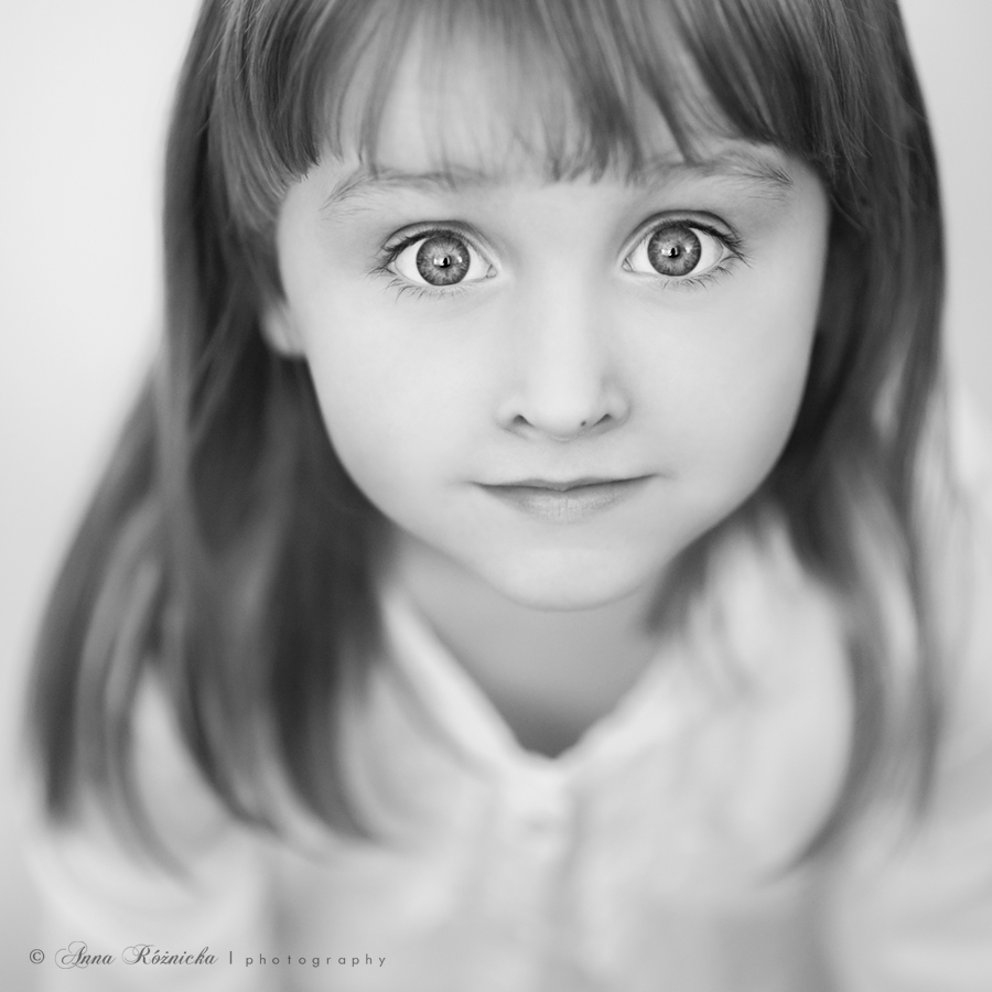 fotografia dziecięca - portret BW